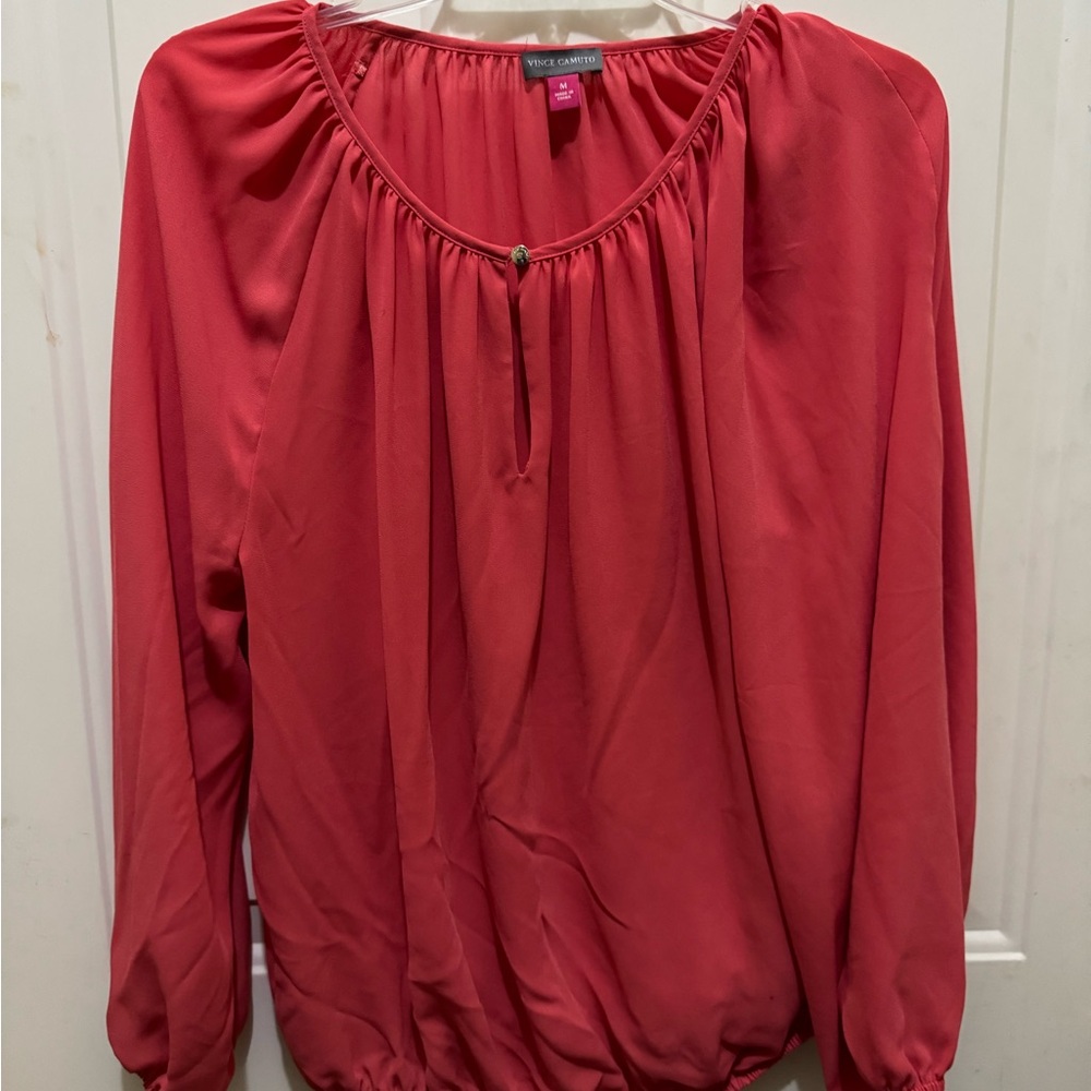 Vince Camuto Red Blouse